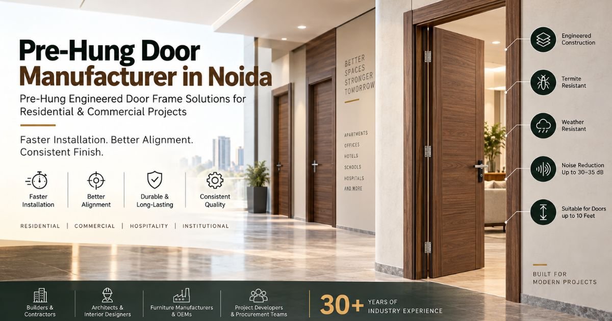 Pre-Hung Door Manufacturer in Noida