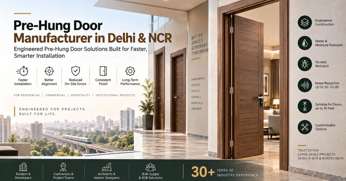 Pre-Hung Door Manufacturer in Delhi