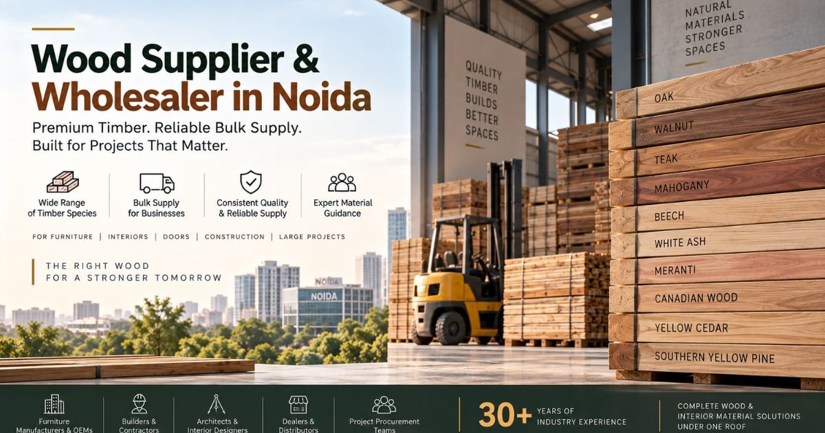 Wood Supplier and Wholesaler in Noida