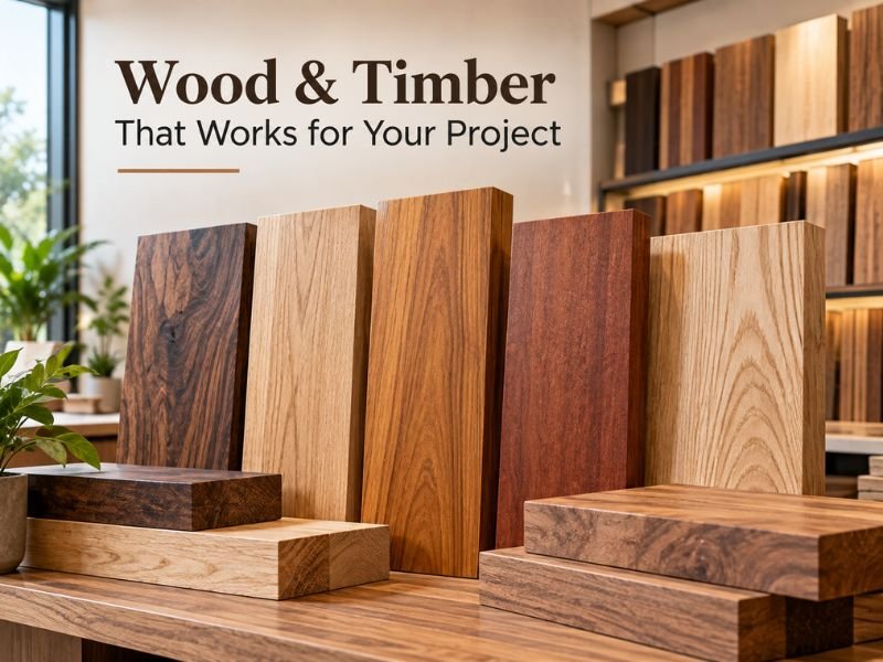 Wood & Timber That Works for Your Project
