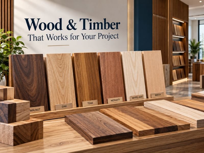 Wood & Timber That Works for Your Project