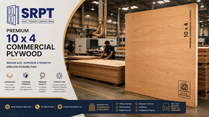 Commercial Oversized Plywood (10' x 4')